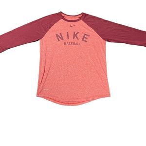 Nike Dri-Fit Baseball Long Sleeve Shirt in size XL